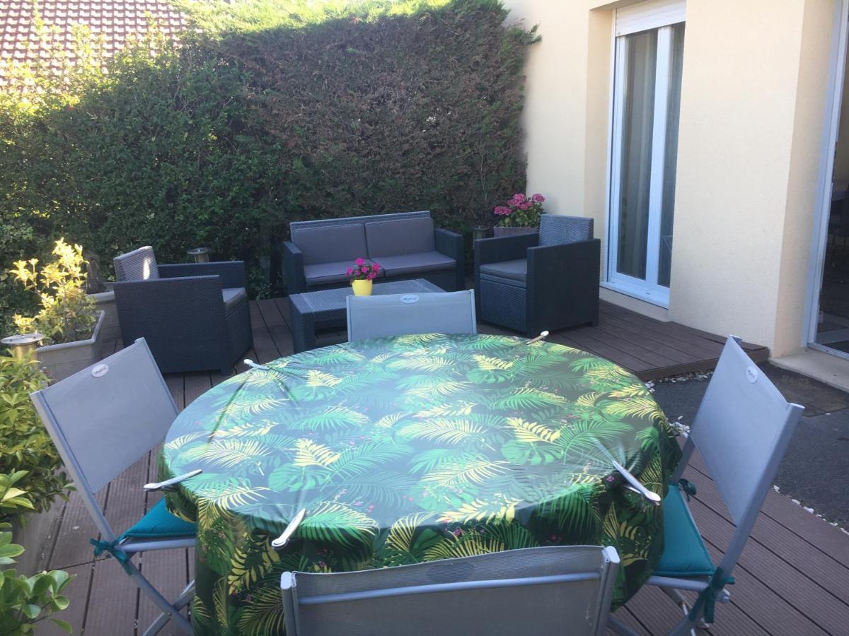 B&B De La Cote De Nacre Hermanville-sur-Mer Buitenkant foto